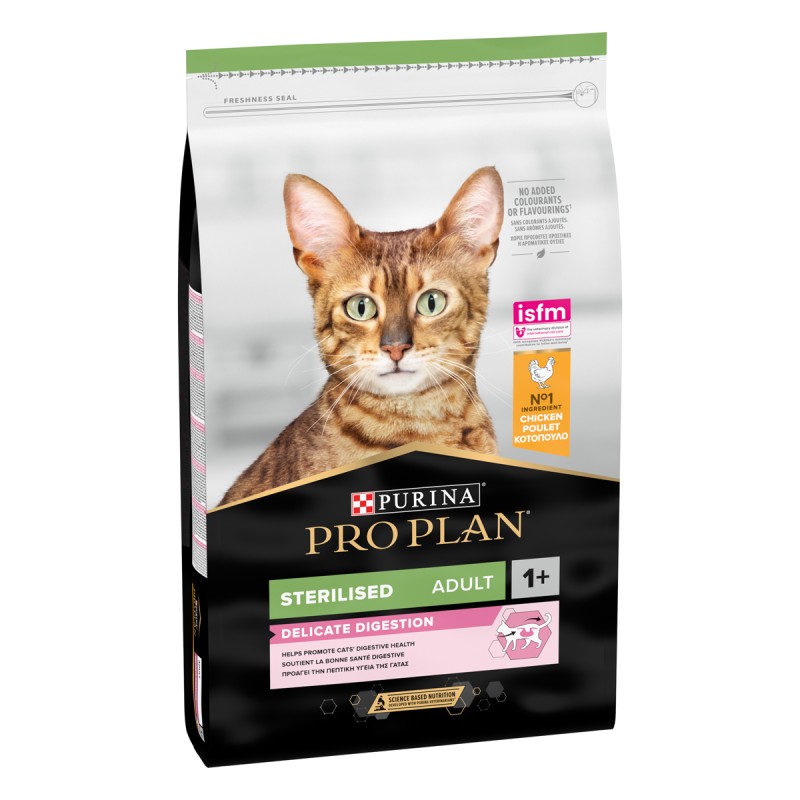 GATTO PROPLAN STERILISED 10KG POLLO