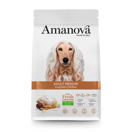 CANE AMANOVA EXQUISITE ADULT MEDIUM POLLO 2KG