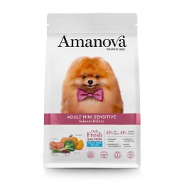 CANE AMANOVA SENSITIVE MINI ADULT 800GR SALMONE