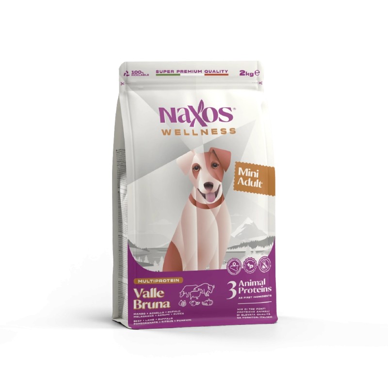 CANE NAXOS WELLNES ADULT 500GR MINI VALLE BRUNA