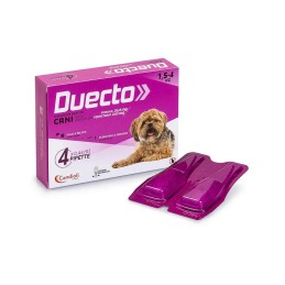 ANTIPARASSITARIO DUECTO 4 PIPETTE MONODOSE CANI 1,5 - 4 KG