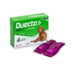 ANTIPARASSITARIO DUECTO 4 PIPETTE MONODOSE CANI 20 - 40 KG