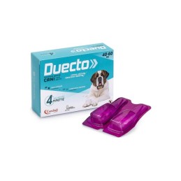 ANTIPARASSITARIO DUECTO 4 PIPETTE MONODOSE CANI 40 - 60 KG