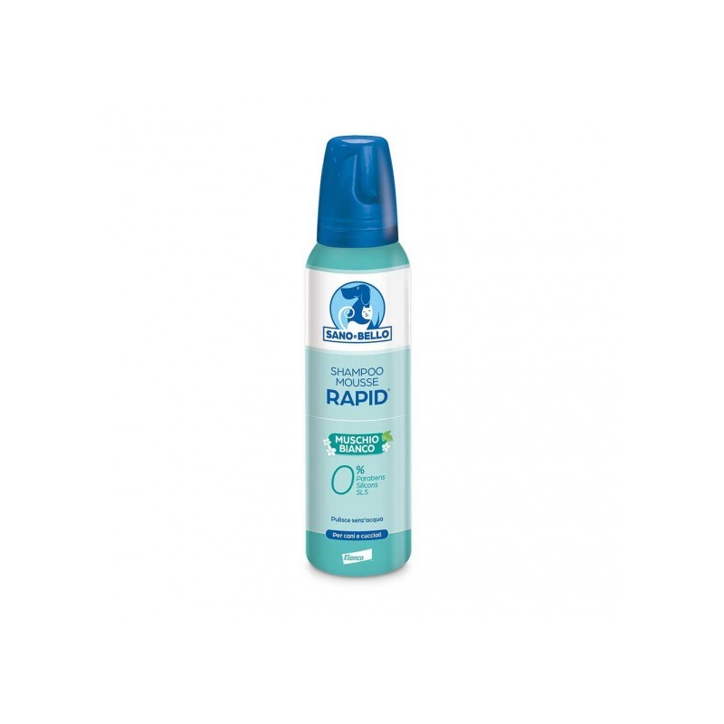 SHAMPOO MOUSSE 300ML MUSCHIO BIANCO