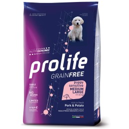 CANE PROLIFE GRAINFREE PUPPY MED/LARGE MAIALE/PATATA 10KG