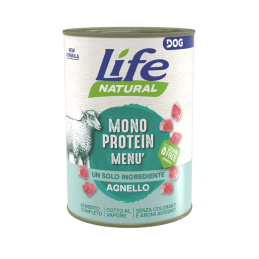 CANE LIFEDOG 400GR MONO AGNELLO