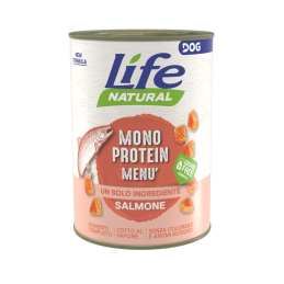 CANE LIFEDOG 400GR MONO SALMONE