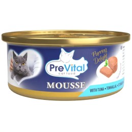 GATTO PREVITAL MOUSSE 85GR ADULT TONNO