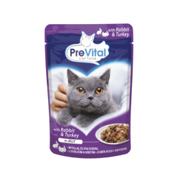 GATTO PREVITAL BOCCONI 100GR BUSTA CONIG TACC JELLY