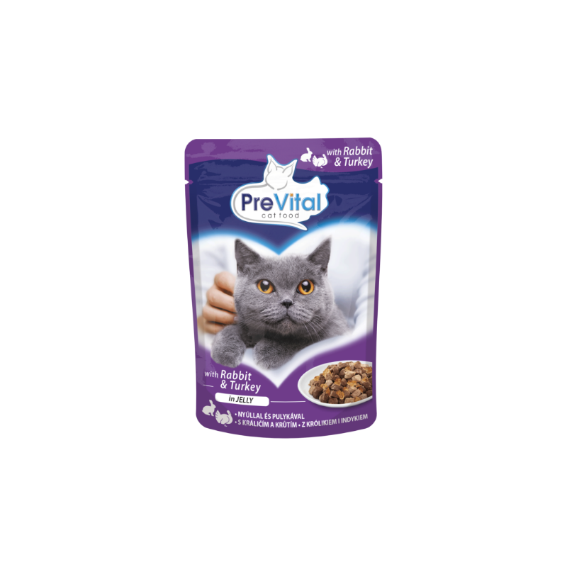 GATTO PREVITAL BOCCONI 100GR BUSTA CONIG TACC JELLY