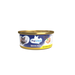 GATTO PREVITAL MOUSSE 85GR ADULT POLLO