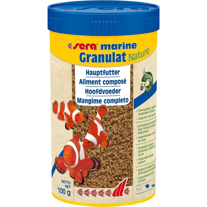 MANGIME FISH SERA MARIN GRANULAR 250ML