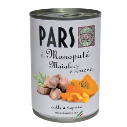 CANE PARS MONO PATE 400GR MAIALE ZUCCA