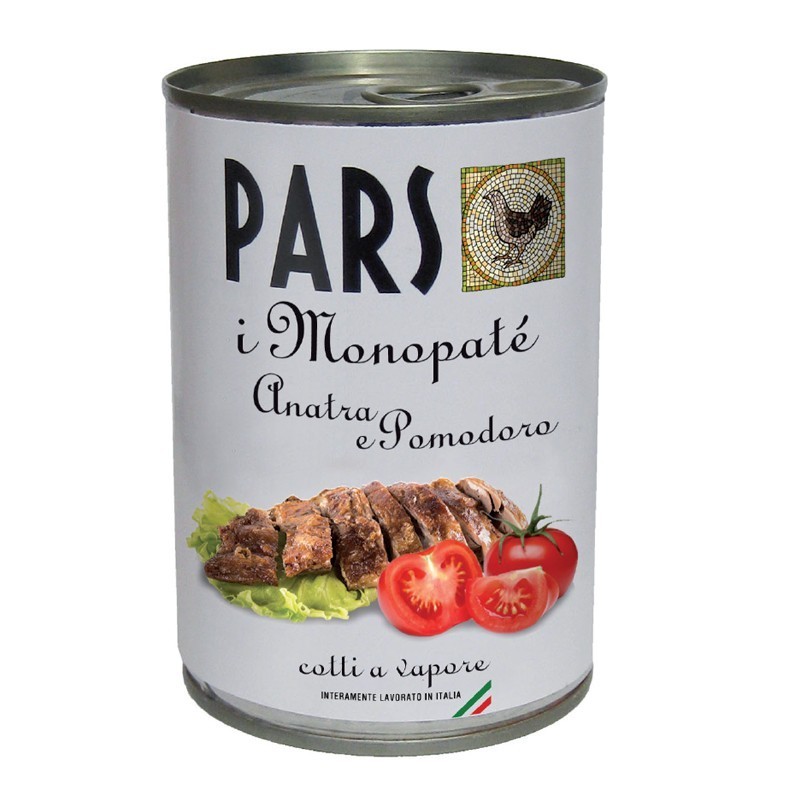 CANE PARS MONO PATE 400GR ANATRA POMODORO