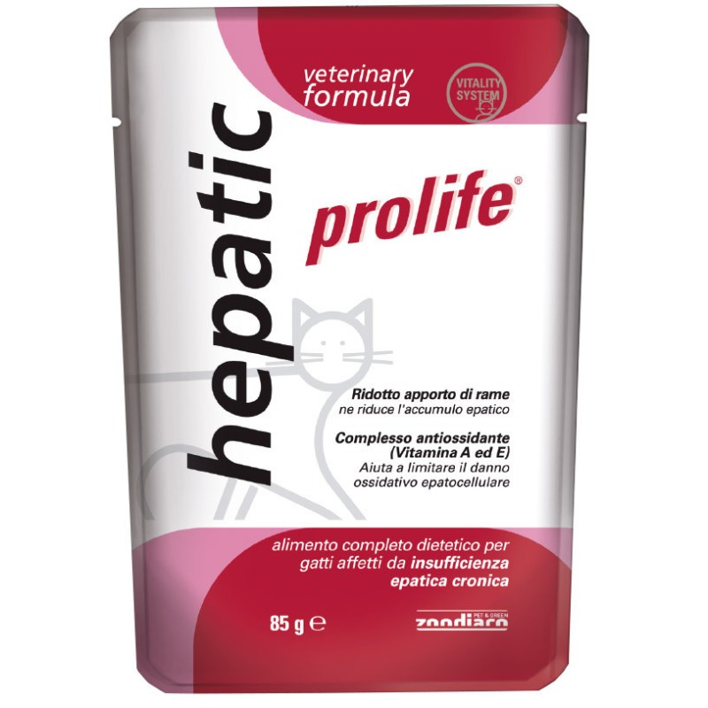 GATTO VET PROLIFE HEPATIC BUSTA 85GR