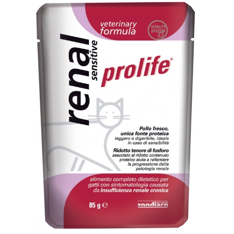 GATTO VET PROLIFE RENAL SENSITIVE BUSTA 85GR