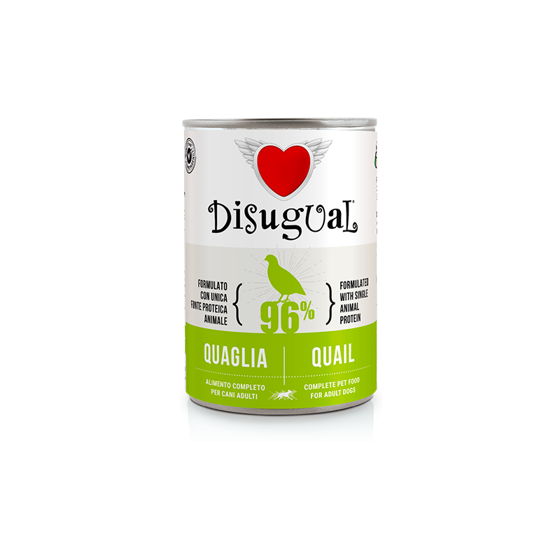 CANE DISUGUAL MONO 400GR QUAGLIA