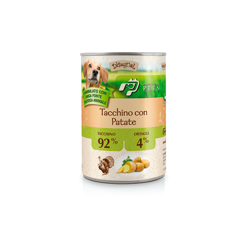 CANE PROFESSIONAL PET 400GR TACCHINO E PATATE