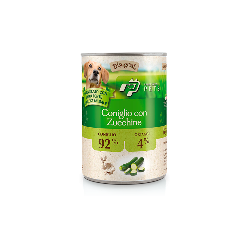 CANE PROFESSIONAL PET 400GR CONIGLIO E ZUCCHINE