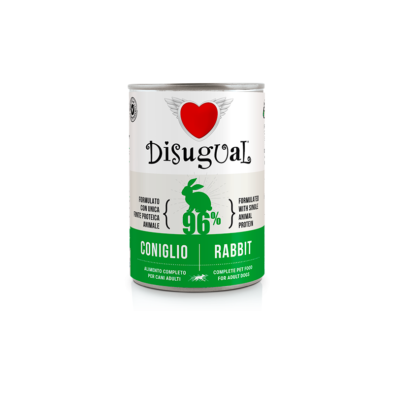 CANE DISUGUAL MONO 400GR CONIGLIO