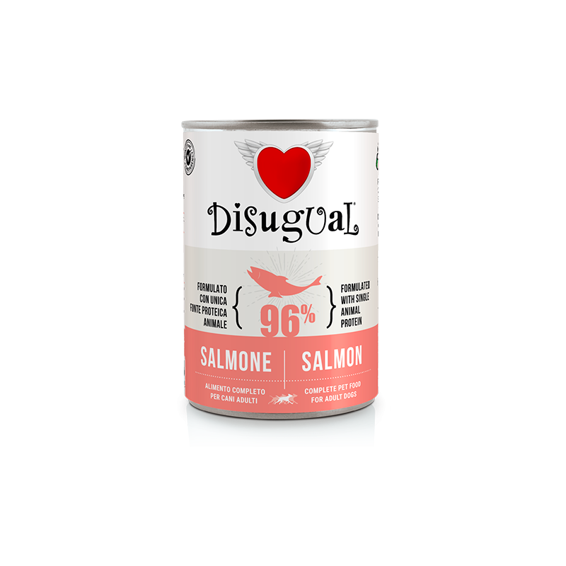 CANE DISUGUAL MONO 400GR SALMONE