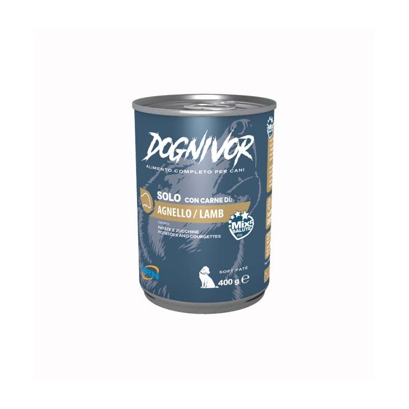 CANE DOGNIVOR 400GR AGNELLO PATATE ZUCCHINE