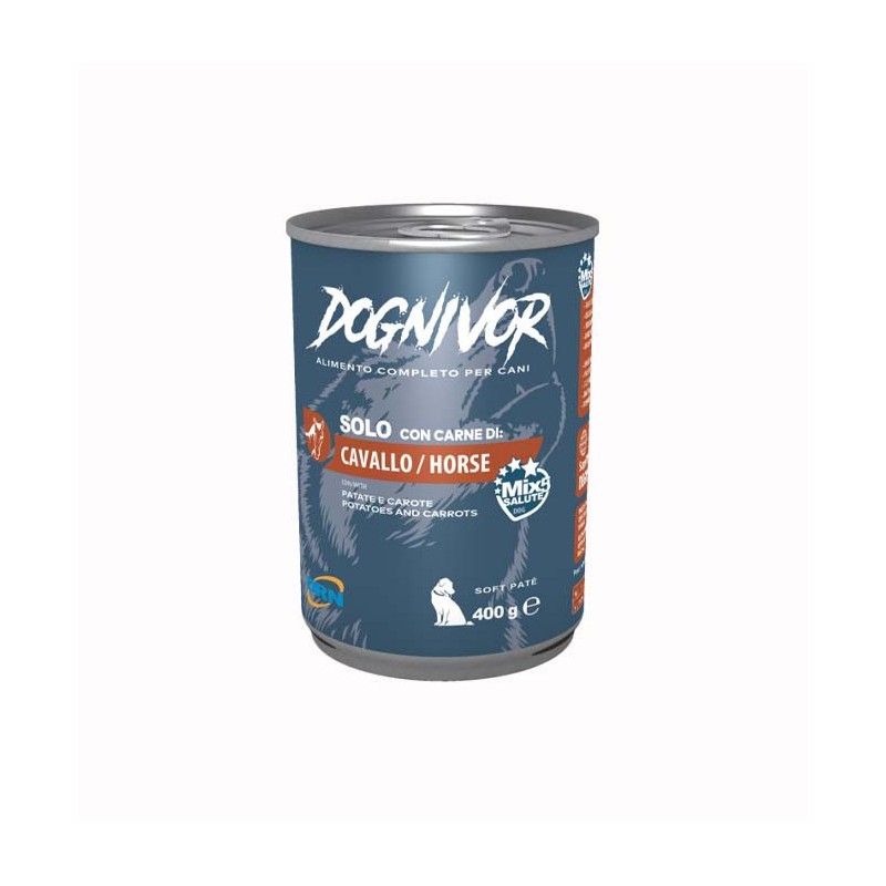 CANE DOGNIVOR 400GR CAVALLO PATATE CAROTE