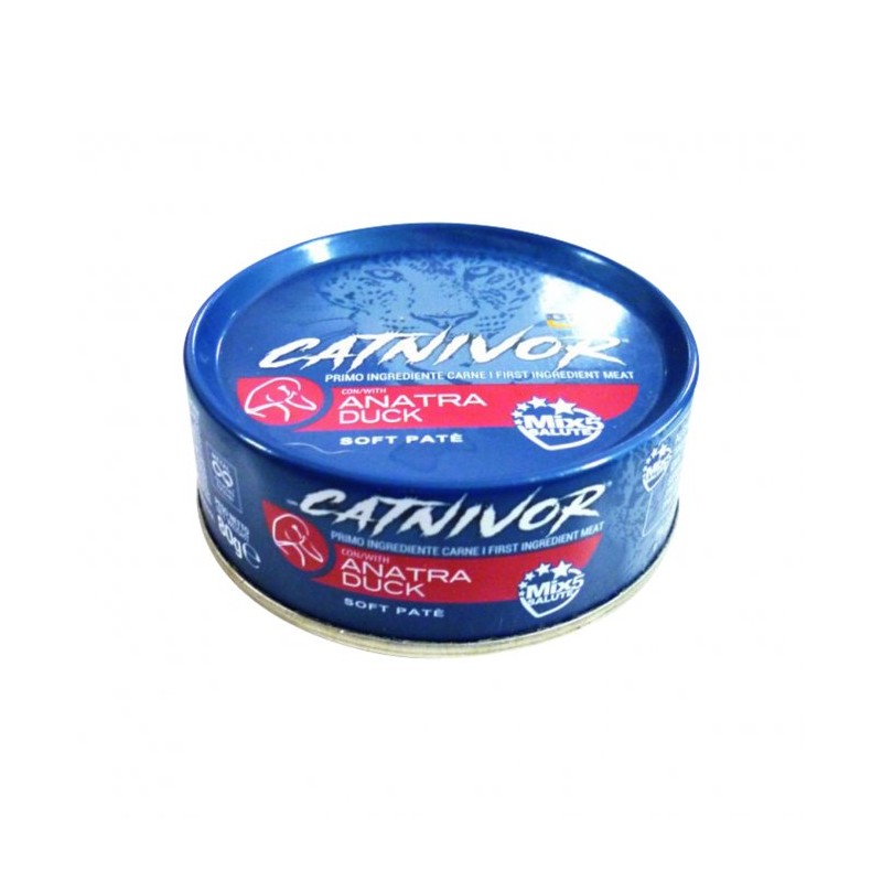 GATTO CATNIVOR ADULT 80GR ANATRA