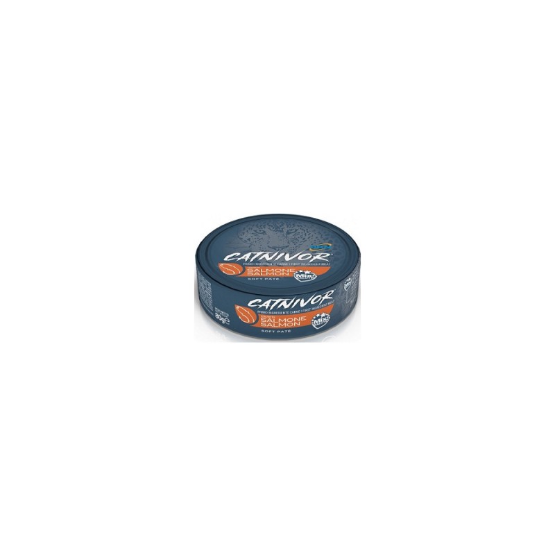 GATTO CATNIVOR ADULT 80GR SALMONE