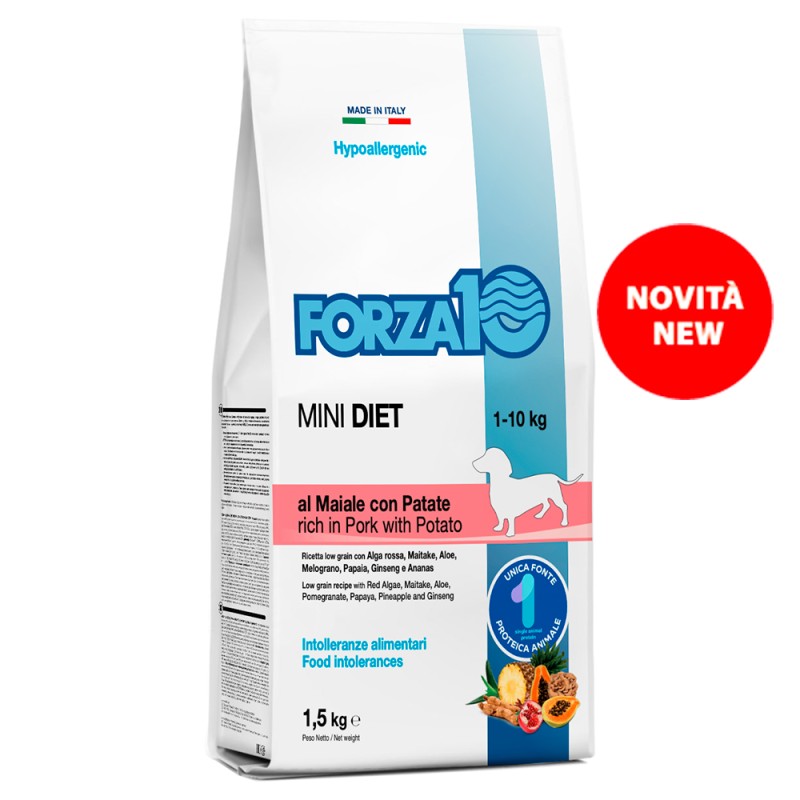 CANE FORZA10 DIET 1.5KG MINI MAIALE