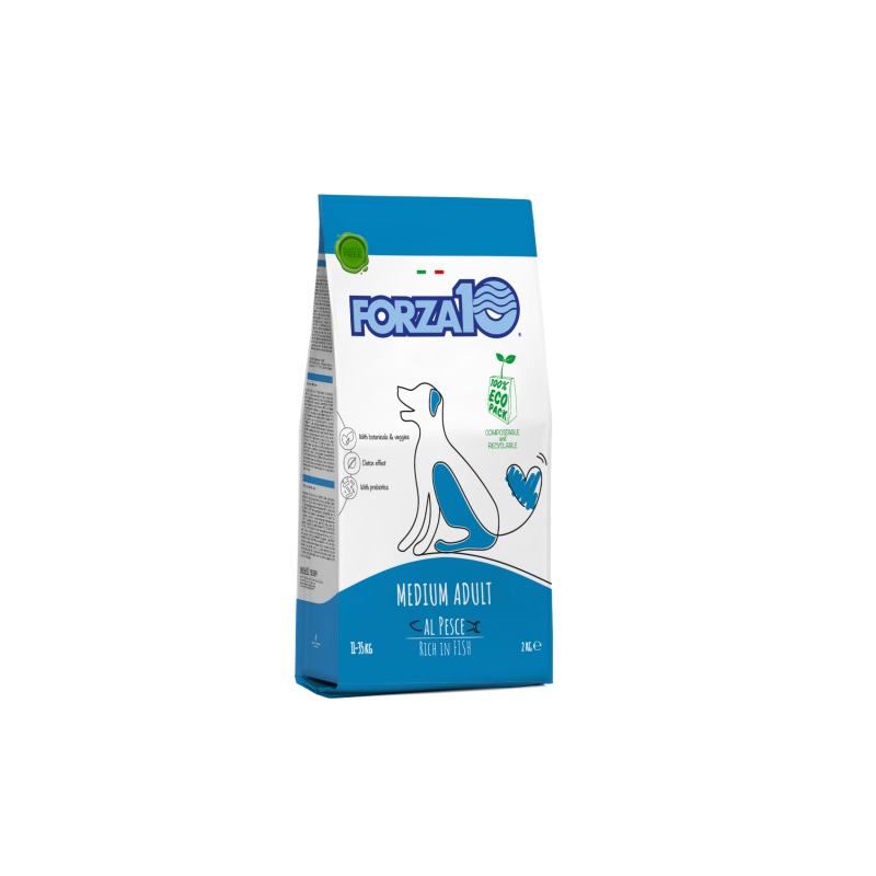 CANE FORZA10 ADULT 12.5KG MEDIUM PESCE