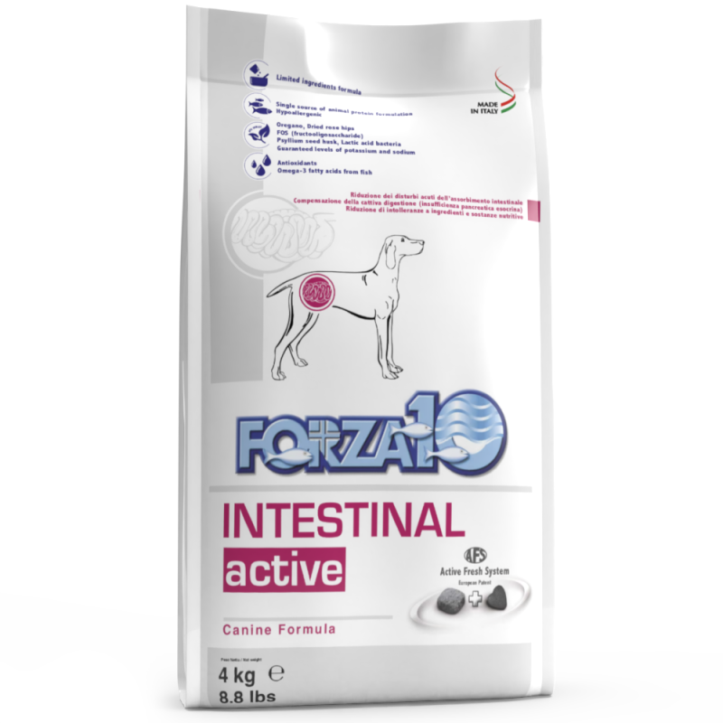 CANE FORZA10 DIET INTESTINAL ACTIVE 4KG