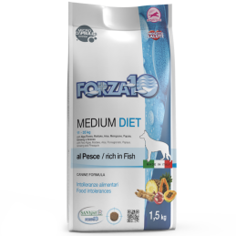 CANE FORZA10 DIET 12KG MEDIUM ADULT PESCE