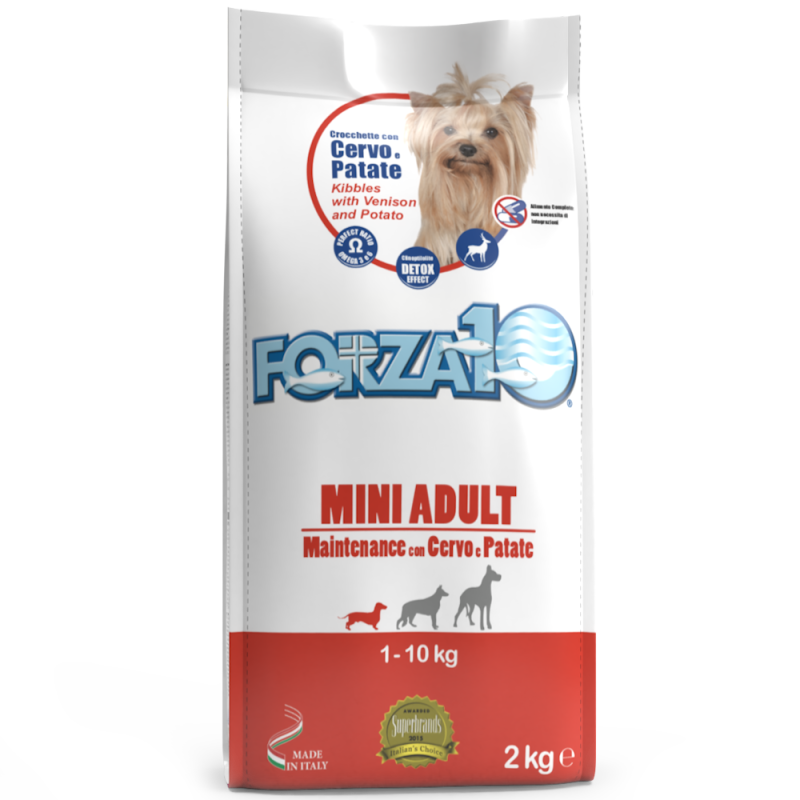 CANE FORZA10 ADULT 2KG MINI CERVO E PATATE