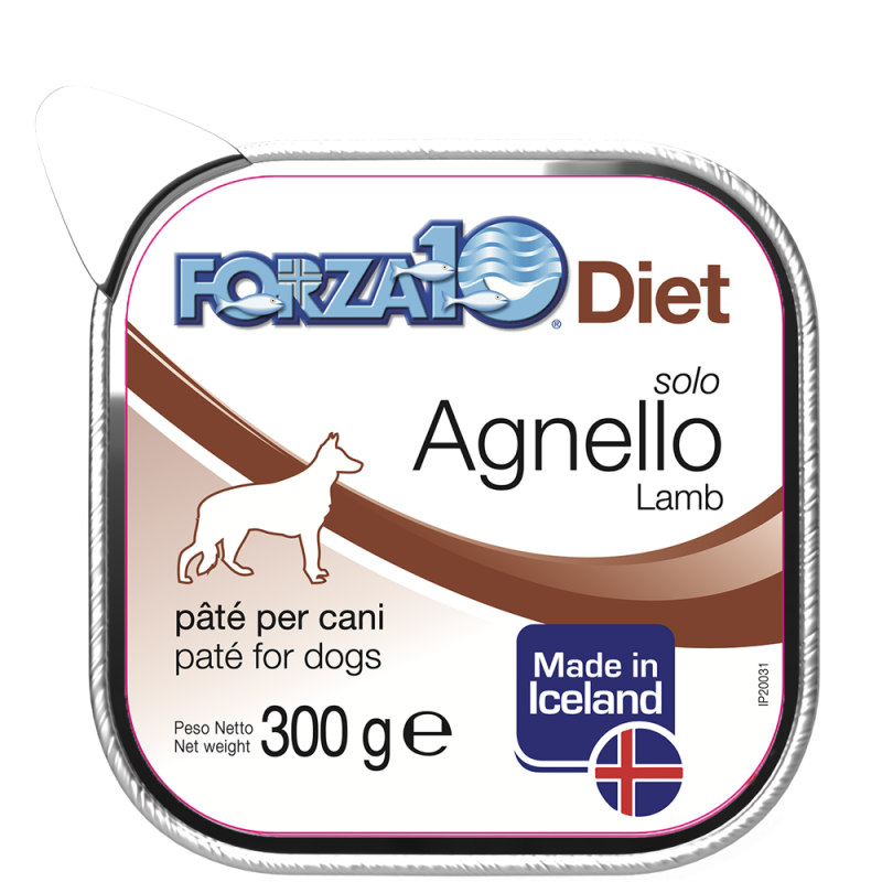 CANE FORZA10 DIET 300GR SOLO AGNELLO