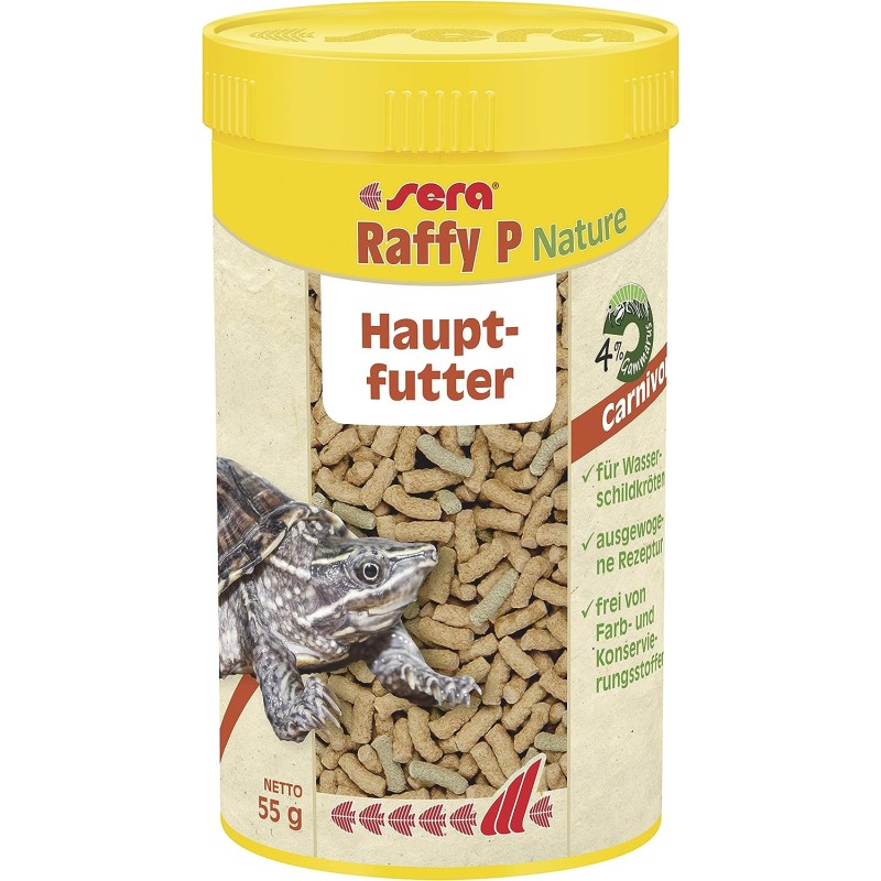 MANGIME REPTIL SERA TURTLE RAFFY P 50GR 250ML