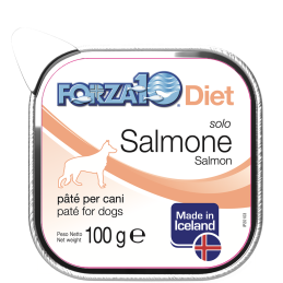 CANE FORZA10 DIET 100GR SOLO SALMONE