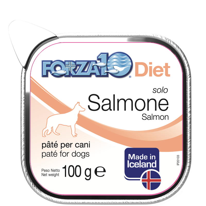 CANE FORZA10 DIET 100GR SOLO SALMONE