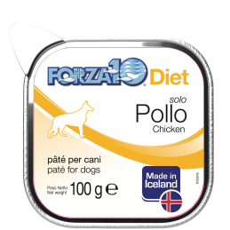 CANE FORZA10 DIET 100GR SOLO POLLO