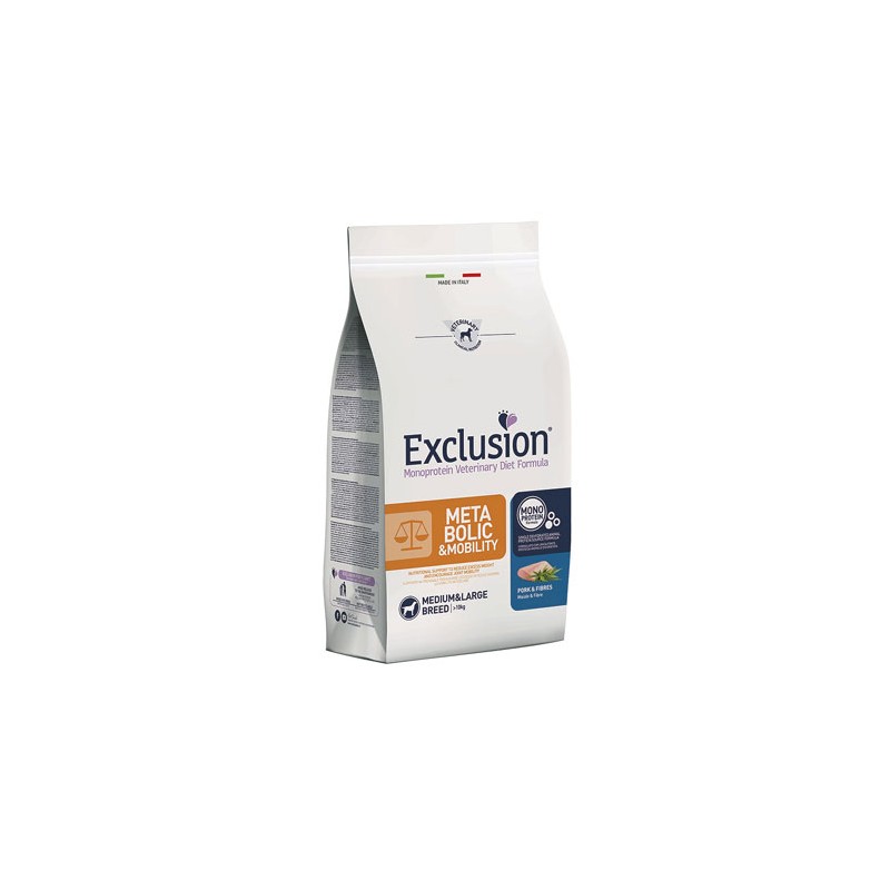 CANE EXCLUSION DIET METABOLIC MOB.2KG MED/LARGE MAIALE