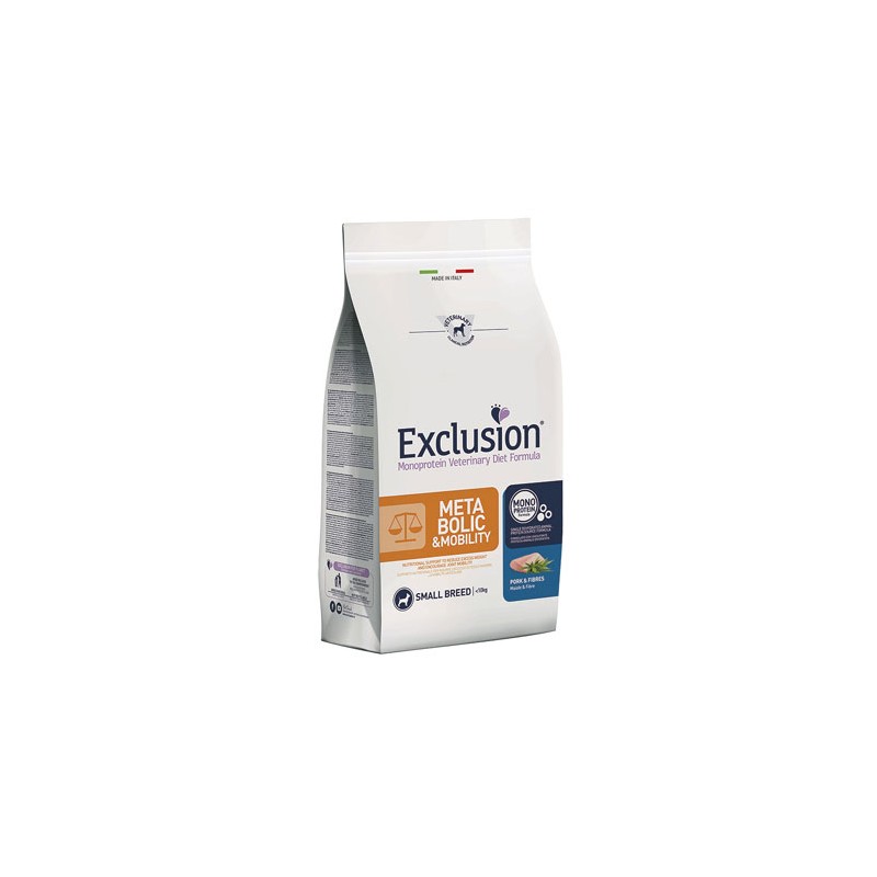 CANE EXCLUSION DIET METABOLIC MOBILITY 2KG SMALL MAIALE