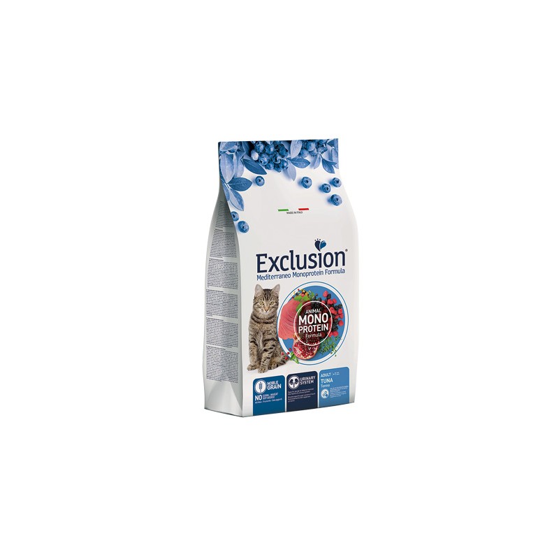 GATTO EXCLUSION MEDITERRANEO ADULT 1.5KG TONNO